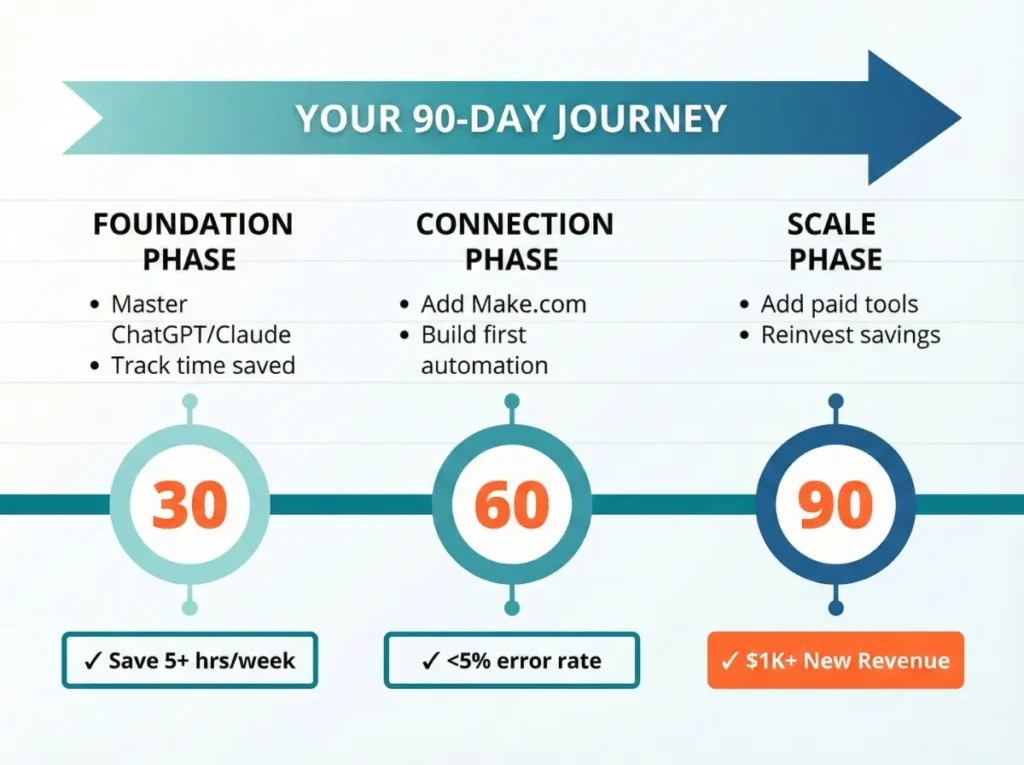90 Day Plan to Choose and Implement Your AI Tools Stack