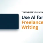 Featured image: Use AI for Freelance Writing — The Writer’s Survival Protocol (Human-in-the-Loop)
